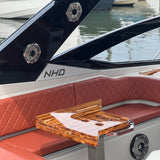 NXL 6.5' 2-Way Coaxial Marine Speaker with RGB LED Lights 100 Watts Rms 4-Ohm - side view | Silarius
