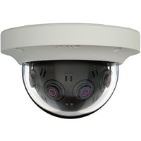 Pelco IMM12018-1I Indoor Panoramic In-ceiling Dome IP Camera, PoE, 4.8mm Lens, White