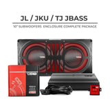 DS18 Jeep JBASS Platinum Tailgate Package - front view | Silarius