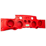 Jeep JK/JKU Overhead Bar System Fits 4 X 8' Speakers, 4 X Tweeters and 2 X Drivers -Red - side view | Silarius
