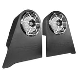 Jeep JK/JKU 12' Wheel Well Sealed Subwoofer Enclosure Left and Right Side - side view | Silarius