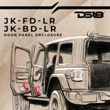 JK/JKU Front & Back Door Panels Package - detail view | Silarius