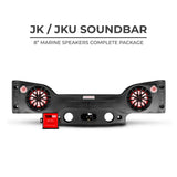 DS18 JKSBAR22LOADED Jeep JK/JKU Plug & Play Sound Bar Package - detail view | Silarius
