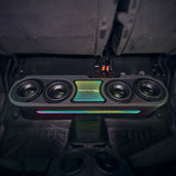 Jeep JT Gladiator Loaded Under Rear Seat Subwoofer Enclosure 4 X 8' ZR8.2D LED... - rear view | Silarius