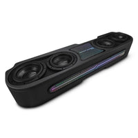 Jeep JT Gladiator Loaded Under Rear Seat Subwoofer Enclosure 4 X 8' ZR8.2D LED... - front view | Silarius
