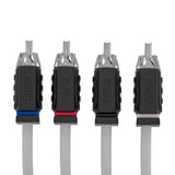 RCA Marine Grade Tinned 100% Copper OFC 6 Feet / 4 Channel - WHITE - detail view | Silarius
