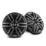 MP 6.5' 2-Way Coaxial Marine Speaker 60 Watts Rms 4-Ohm -Black - front view | Silarius