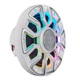 6.5' Marine Coaxial Speaker With Kevlar Cone, Bullet Tweeter, Neodymium Magnet, and Digital LED Lig... - rear view | Silarius
