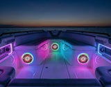 10' Digital LED Ring for Marine and Powersporst Speakers and Towers - side view | Silarius
