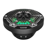 NXL 6.5' 2-Way Coaxial Marine Speaker with RGB LED Lights 100 Watts Rms 4-Ohm - detail view | Silarius