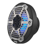 NXL 6.5' 2-Way Coaxial Marine Speaker with RGB LED Lights 100 Watts Rms 4-Ohm - detail view | Silarius