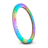 10' Digital LED Ring for Marine and Powersporst Speakers and Towers - front view | Silarius