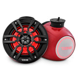 NXL 6.5' Pod 300w Speaker with Integrated RGB LED Lights (Pair) - Perfect For Jet Skis - detail view | Silarius