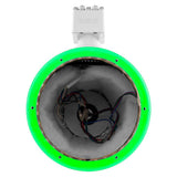 NXL 8" Marine and Powersports Empty Tower LED RGB Lights - White - side view | Silarius