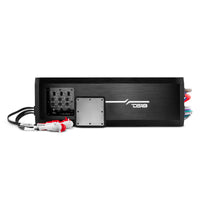 NXL 6-Channel Full-Range Class D IP67 Marine and Powersports Amplifier 6 x 150 Watts Rms @ 4-Ohm - front view | Silarius