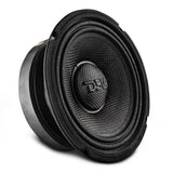 6.5' Motorcycle & Motorsports Loudspeaker With Water Resistant Carbon Fiber Cone | 4-Ohm 300W RMS - front view | Silarius