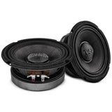 6.5' Motorcycle & Motorsports Loudspeaker With Water Resistant Carbon Fiber Cone | 4-Ohm 300W RMS - side view | Silarius