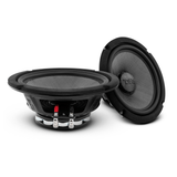 PRO 8' Neodymium Carbon Fiber Water resistant Cone Mid-Bass Loudspeaker 300 Watts Rms 4-Ohm - side view | Silarius