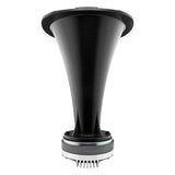2' Throat Bolt On 27° 10.84' Depth Aluminum Horn - detail view | Silarius