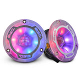 3.8 Super Bullet Tweeter with 1 Aluminum Voice Coil & Digital LED Lights - front view | Silarius