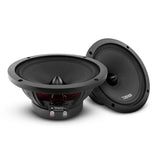 PRO-ZXI 8' Mid-Range Bullet Loudspeaker Neodymium/Ferrite Magnets | 350W RMS 4-Ohm - side view | Silarius
