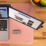 PU Leather Desk Mat - detail view | Silarius