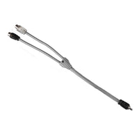 Level 2 RCA 100% OFC Y Connector 1 Male / 2 Female - front view | Silarius