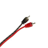 Level 1 RCA 100% Copper OFC 1 Foot - angle view | Silarius