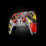 MODDEDZONE BORDER PS5 CUSTOM MODDED CONTROLLER - rear view | Silarius