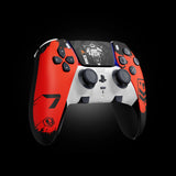 MODDEDZONE BLACKOUT PS5 DualSense Edge Custom Modded Wireless Controller - side view | Silarius