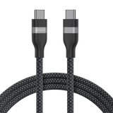 Anker USB-C to USB-C Cable (3 ft / 6 ft, 240W, Upcycled-Braided) - detail view | Silarius