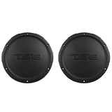 Polaris Slingshot Headrest Empty Enclosure With Digital LED Lights fits 4 x 6.5' Speakers | 2015 ... - detail view | Silarius