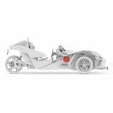 Polaris Slingshot Under Dash Enclosure Loaded | 2 x ZR6.4D Subwoofers | 2015 - 2019 - rear view | Silarius