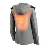 Sahara II Women's Heated Jacket - rear view | Silarius