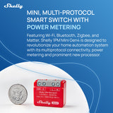 Shelly 1PM Mini Gen4 2-pack