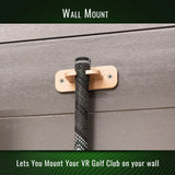 DriVR Elite Chrome - Stepped Steel Weighted Golf Club - Compatible with Quest 2, 3/3s, and Pro - detail view | Silarius