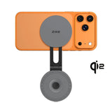 ZIKE Z677 15W Qi2 Tesla Magnetic Wireless Charger Phone Holder - detail view | Silarius