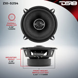 ZXI 5.25' 2-Way Coaxial Speakers with Kevlar Cone | 60 Watts RMS 4-Ohm - detail view | Silarius