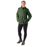 Arcadia Womens Heated Parka - side view | Silarius