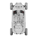 Can-Am Maverick X3 Dashboard Panel Loaded with 6.5' Speaker and Digital Lights - side view | Silarius