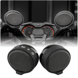 Amplified Handlebar Mounted Bluetooth Speaker System for Can-Am Ryker & Spyder Motorcycles - detail view | Silarius