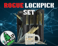 Rogue Lockpick Set (Ships next day!) - front view | Silarius