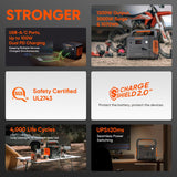 Jackery Portable Power Station Explorer 1000 - detail view | Silarius