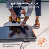 Jackery SolarSaga 100 Prime Solar Panel - rear view | Silarius