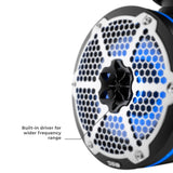 NXL 10' Neodymium Marine and Powersports Towers with Built-in Passive Radiator, 1' Driver and LED... - detail view | Silarius