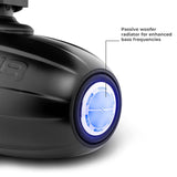NXL 10' Neodymium Marine and Powersports Towers with Built-in Passive Radiator, 1' Driver and LED... - detail view | Silarius