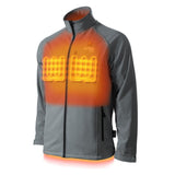 Sahara Mens Heated Jacket - detail view | Silarius