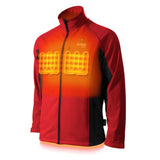 Sahara Mens Heated Jacket - detail view | Silarius