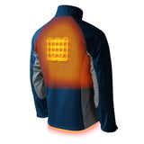 Sahara Mens Heated Jacket - rear view | Silarius