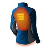 Sahara Womens Heated Jacket - rear view | Silarius
